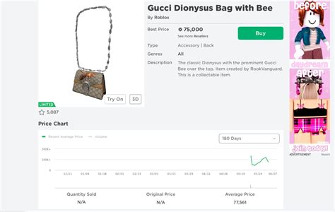 gucci bag roblox limited|gucci collection roblox.